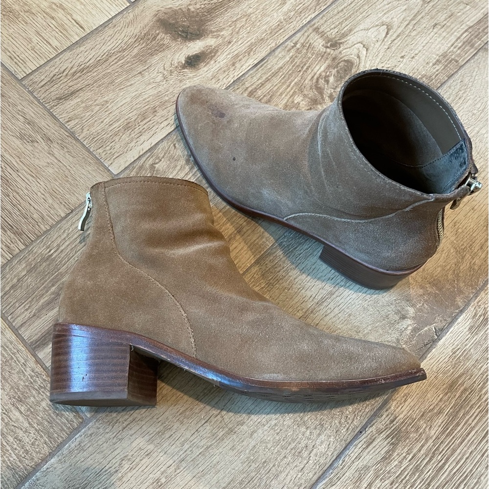 Antonio Melani Suede Ankle Boots